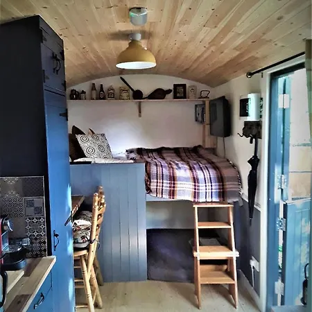 Unique Shepherd Hut & Hot Tub In Rural West Wicklow Grangecon